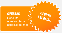 Ofertas. Consulta nuestra oferta especial del mes